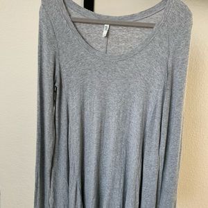 Free People long-sleeve tunic thermal top